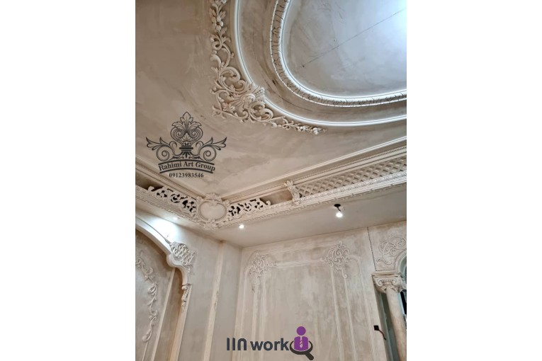 اجرای گچبری و مجسمه سازی علیرضا رحیمی در تهران