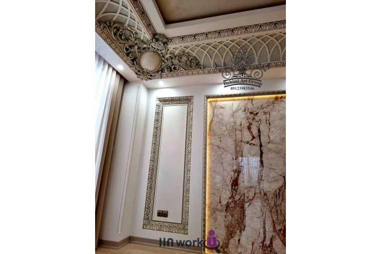 اجرای گچبری و مجسمه سازی علیرضا رحیمی در تهران