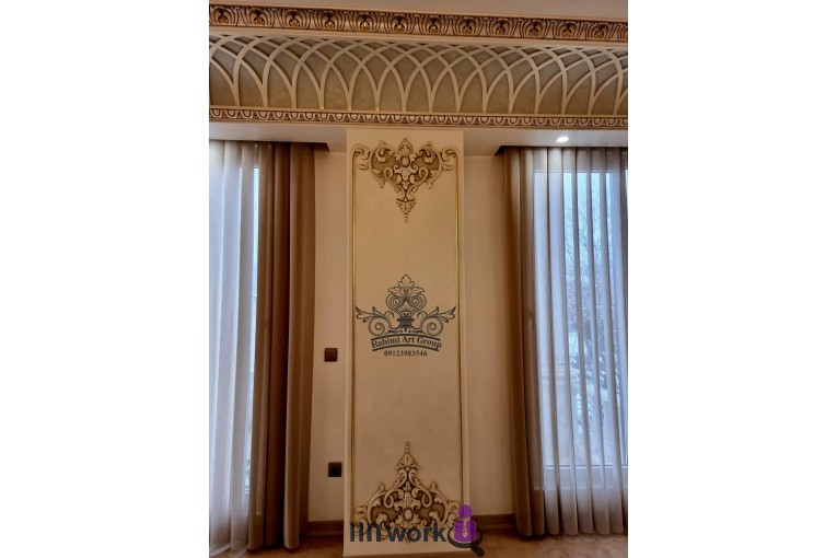 اجرای گچبری و مجسمه سازی علیرضا رحیمی در تهران