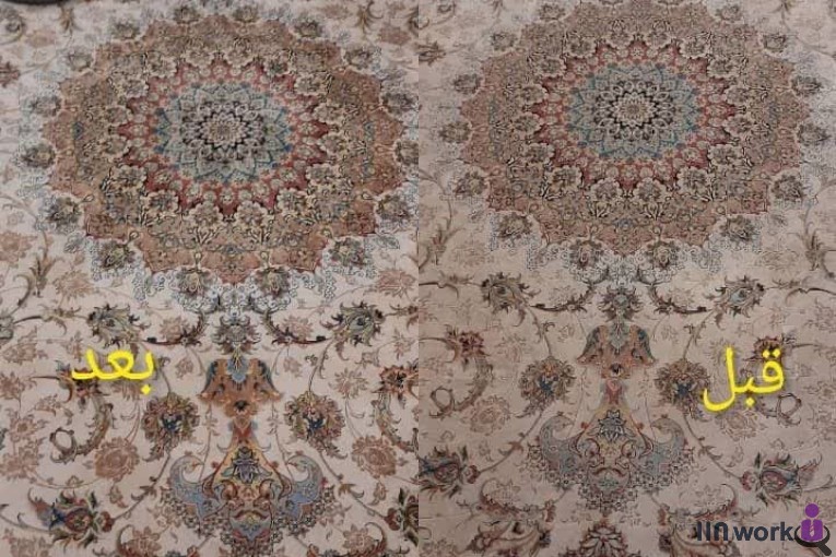 شستشوی مبل و تشک در محل ماهور در اصفهان