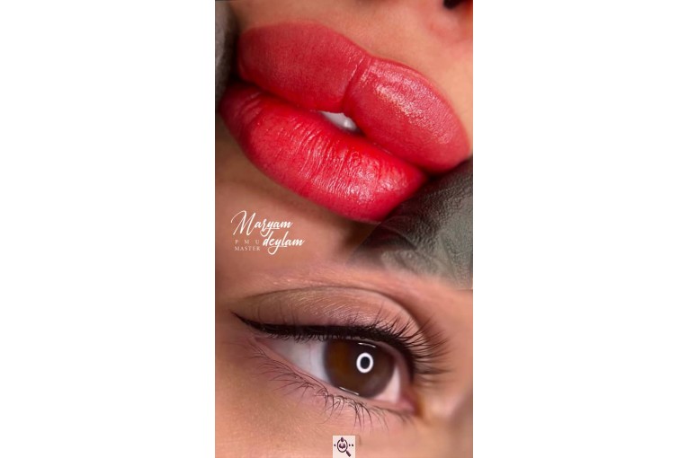 میکرویبلیدینگ تخصصی فیبروز و بولد بروز مریم دیلم در علی آباد گلستان