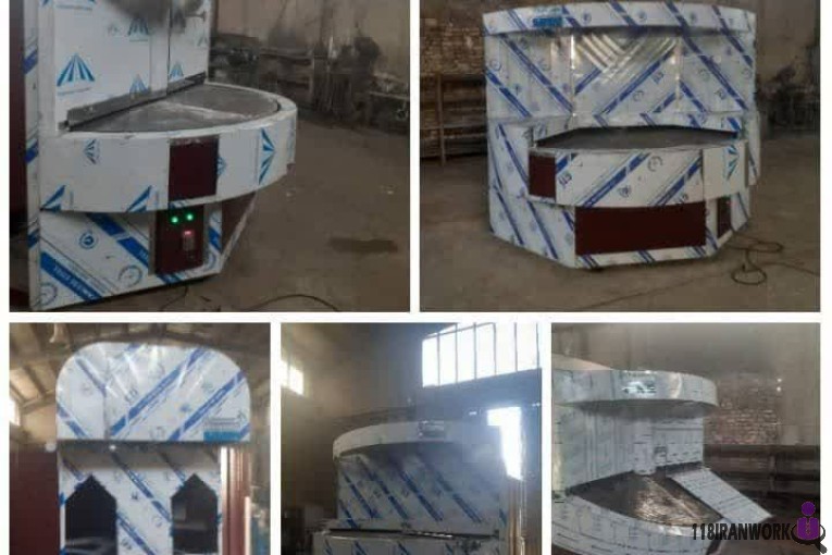 ساخت دستگاه نان سنگک اتومات و بربری البرز پخت در قزوین
