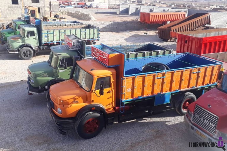 نمایشگاه کامیون سعید در ارومیه