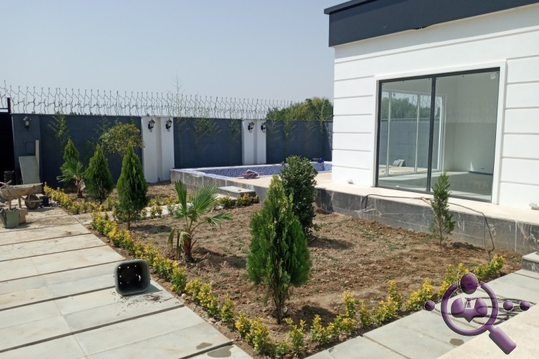 طراحی و اجرای فضای سبز مهران در کرج