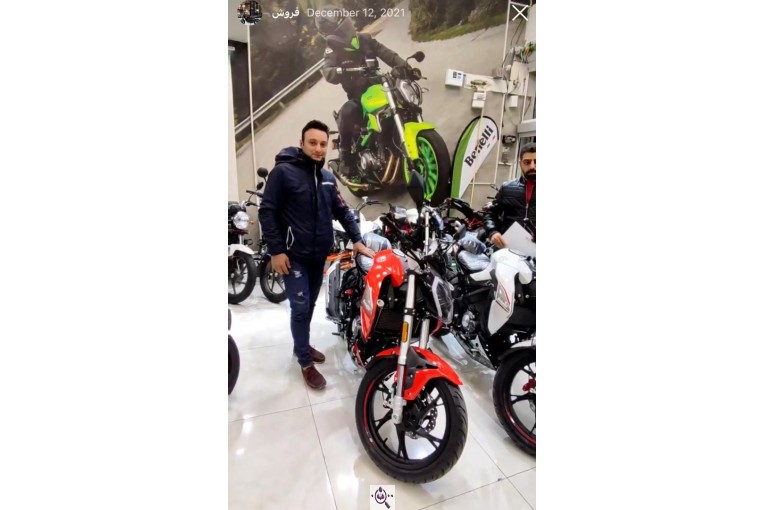 نمایشگاه موتور بنلی موتور در کرمانشاه