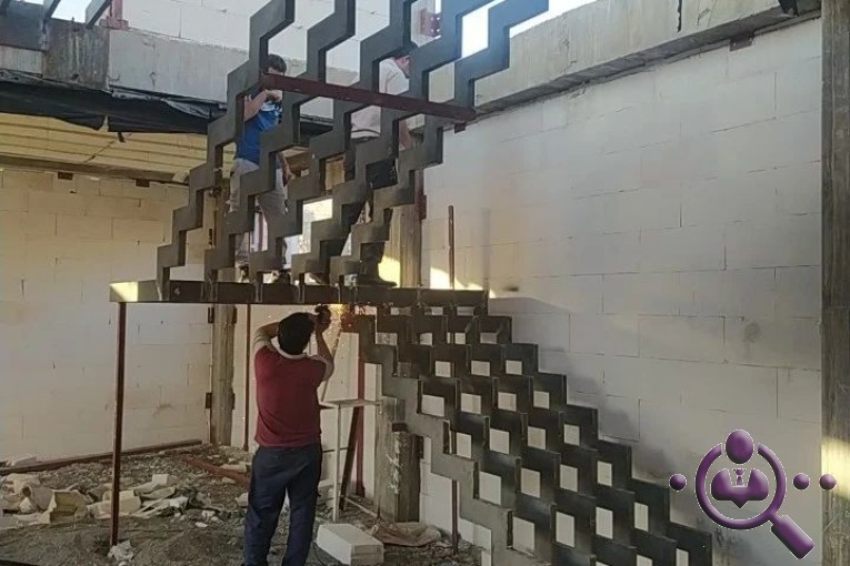 طراحی و اجرای انواع پله گرد کرمان استپ در کرمان