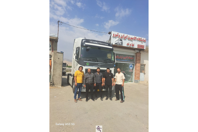 نمایشگاه ایران ولوو در نهاوند