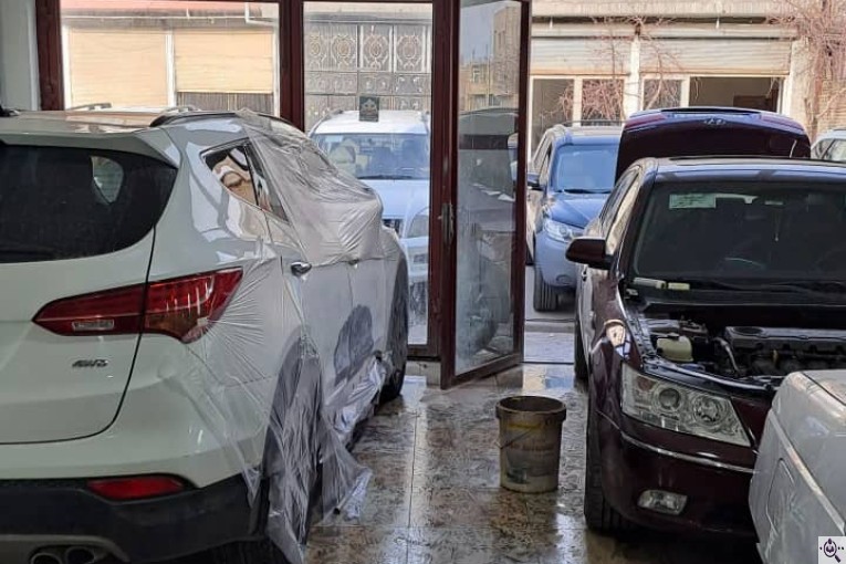 نقاشی خودرو و پولیش و سرامیک خودرو ابوذر کثیری در میاندوآب
