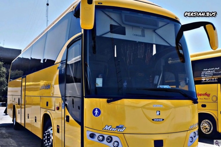 نمایشگاه اتوبوس کامرانی در اردبیل