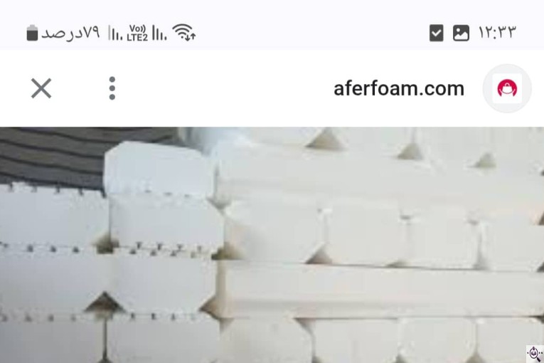 ورق های یونولیت خلخال فوم در خلخال