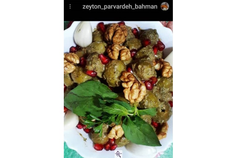 زیتون پرورده بهمن در لاهیجان