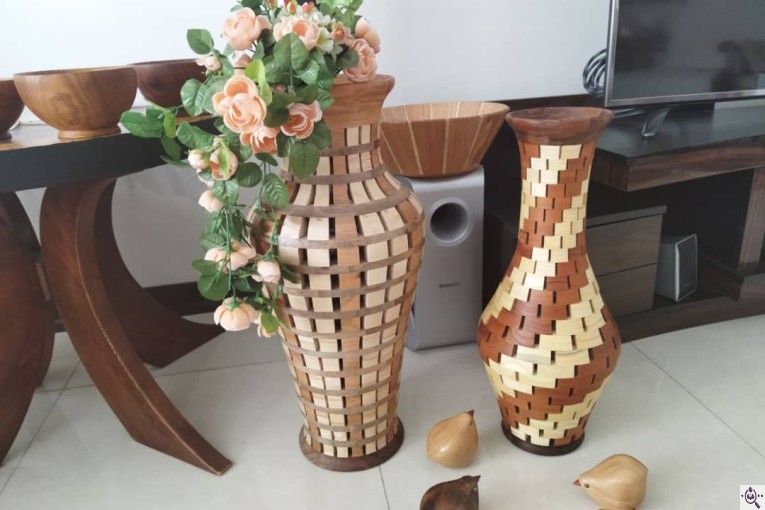 صنایع چوبی خوش تراش در کمال شهر البرز