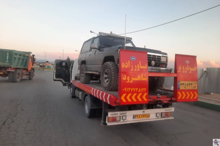 امدادخودرو و جرثقیل یدک کش یاورزاده در شاهرود