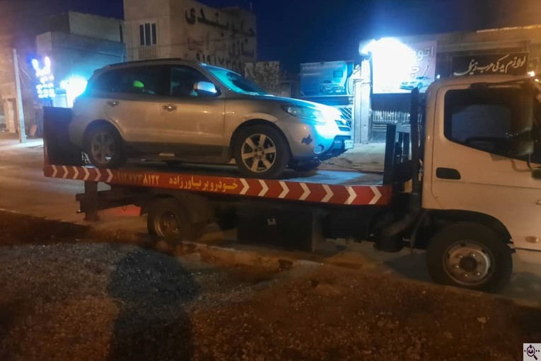 امدادخودرو و جرثقیل یدک کش یاورزاده در شاهرود
