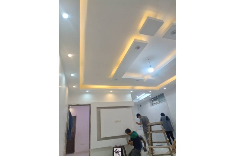 طراحی داخلی و نقاشی تخصصی ساختمان سیف زاده در رشت