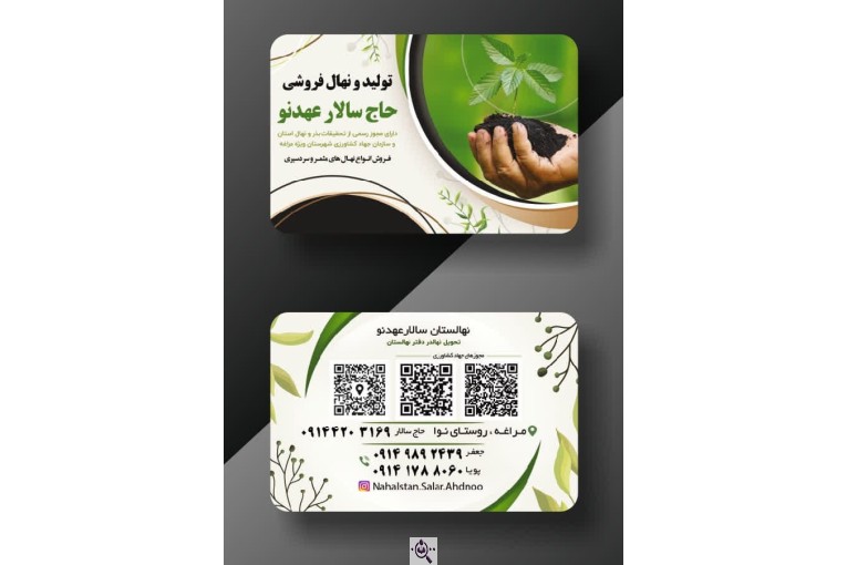 نهالستان سالار عهدنو در مراغه