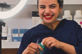 فیشال و پاکسازی پوست شیما نبی زاده در جهرم