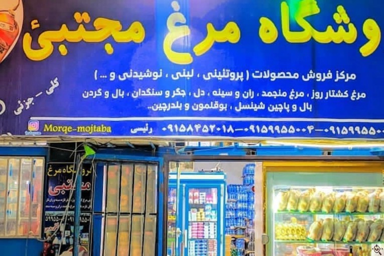 فروشگاه مرغ مجتبی در نیکشهر