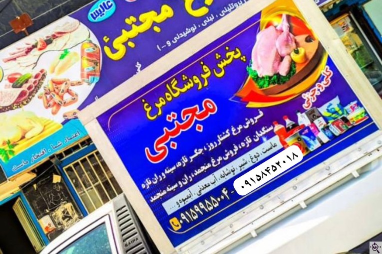فروشگاه مرغ مجتبی در نیکشهر