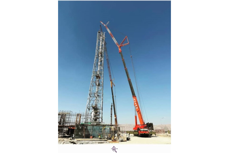 جرثقیل امید در شیراز