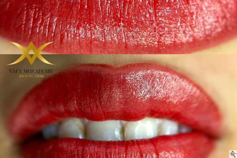 آرایش دائم وفا مظفری در بوشهر