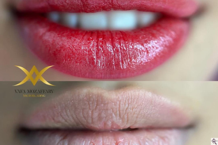 آرایش دائم وفا مظفری در بوشهر