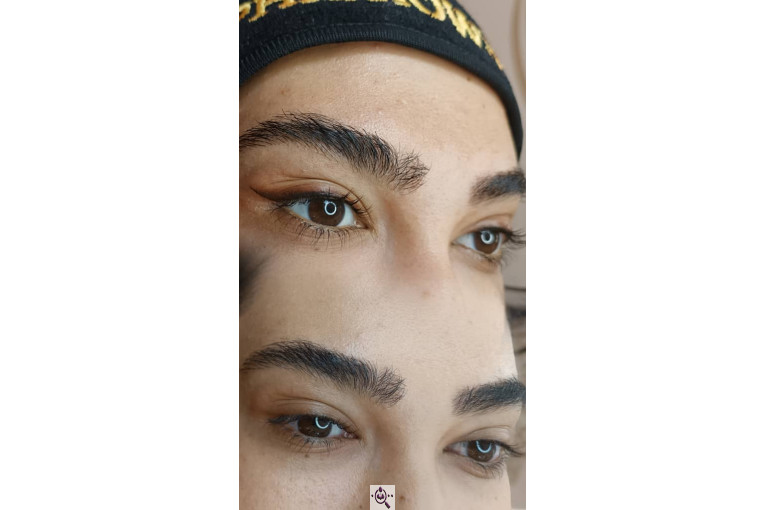 میکروبلیدینگ الناز اکبری در اندیشه کرج