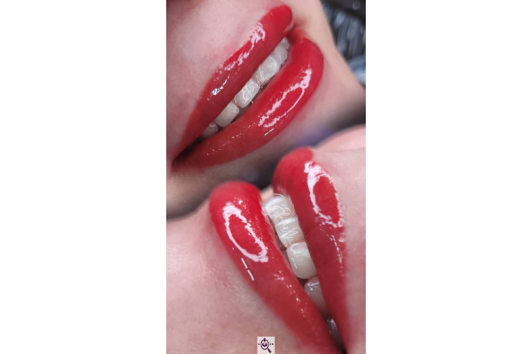 میکروبلیدینگ الناز اکبری در اندیشه کرج