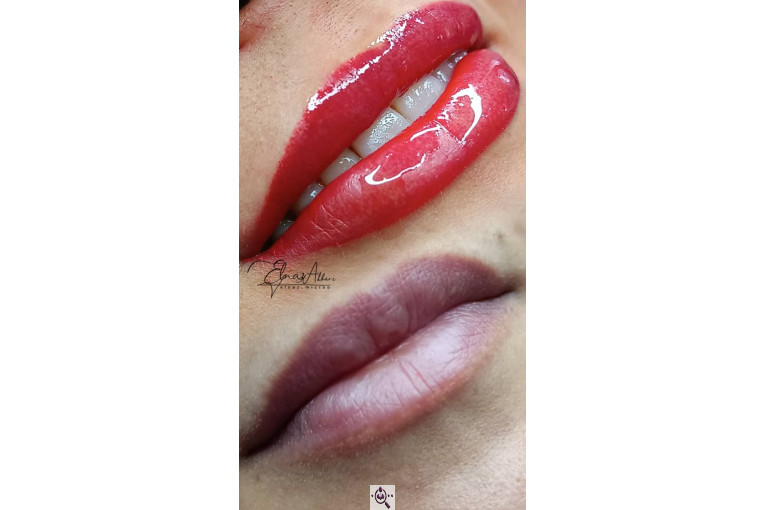 میکروبلیدینگ الناز اکبری در اندیشه کرج