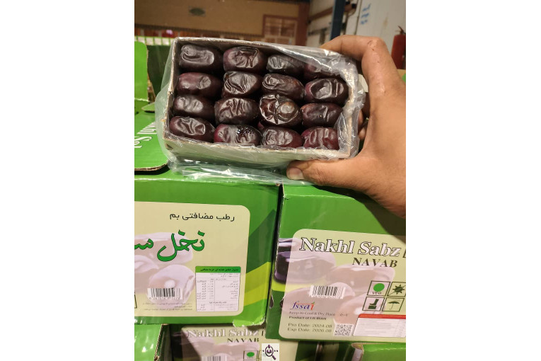 صادرات و خرید و فروش خرمای مضافتی نخل داران سبز بم