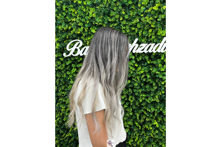 خدمات رنگ مو بهاره بهزادی در بوشهر