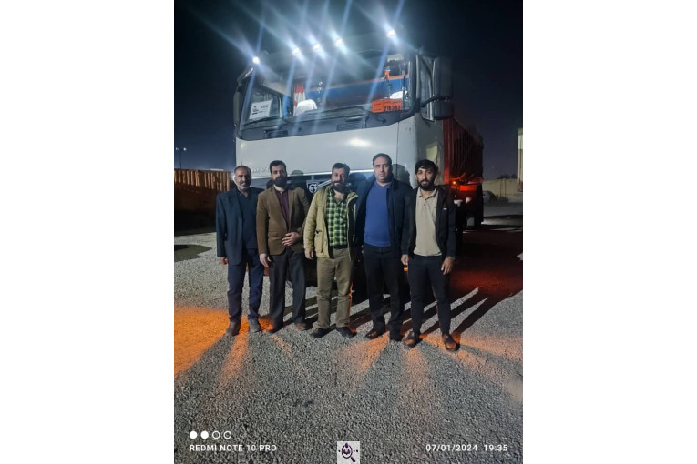 نمایشگاه کامیون صالح در تهران