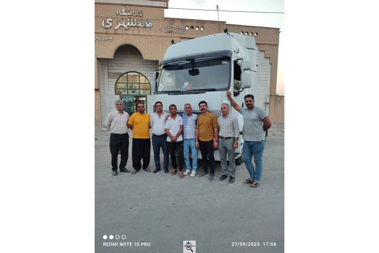 نمایشگاه کامیون صالح در تهران