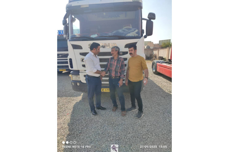 نمایشگاه کامیون صالح در تهران