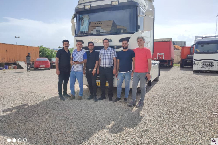نمایشگاه کامیون صالح در تهران