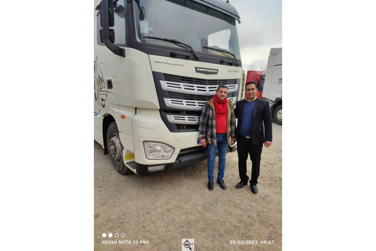 نمایشگاه کامیون صالح در تهران