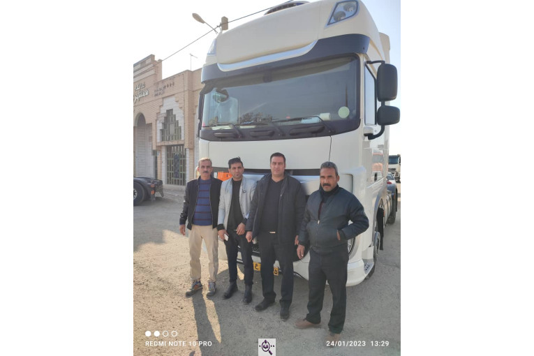 نمایشگاه کامیون صالح در تهران