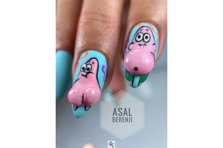 بهترین مربی و مدرس آموزش ناخن فنی حرفه ای در کرج @nailbyasalberenji