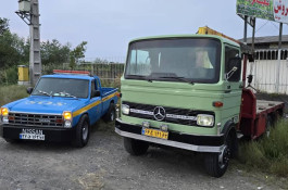 جرثقیل مصطفی علیزاده در رودسر