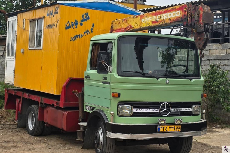 جرثقیل مصطفی علیزاده در رودسر