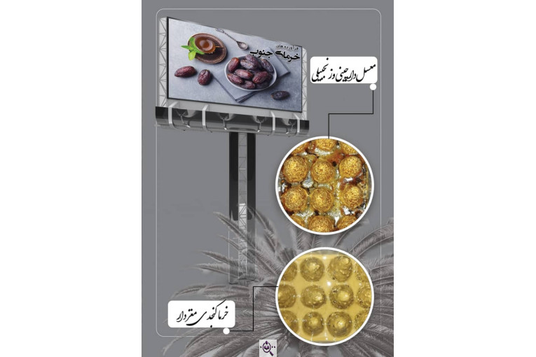 فرآورده های خرمایی خرمای جنوب در بهارستان