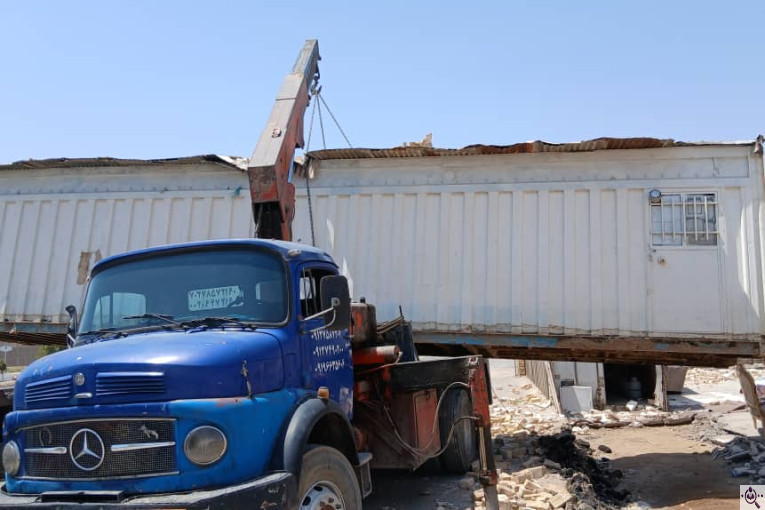 جرثقیل حسین در قم