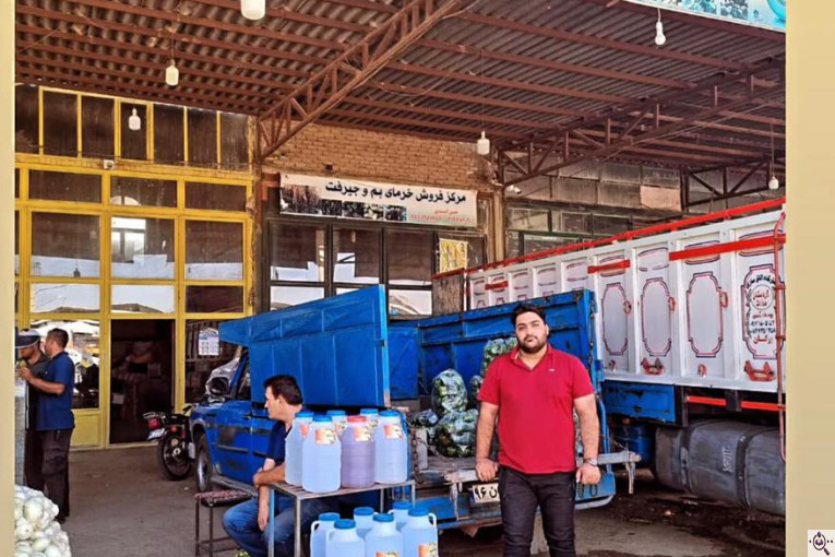 میدان تره بار رضایی در بوکان