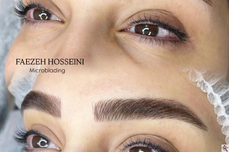 بهترین فیبروز ابرو و میکروبلیدینگ در همدان (فائزه حسینی) 09222495762