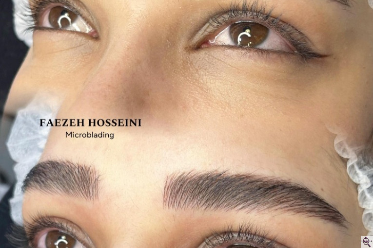 بهترین فیبروز ابرو و میکروبلیدینگ در همدان (فائزه حسینی) 09222495762