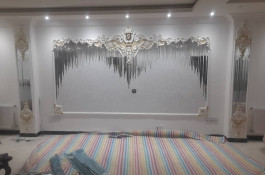 گچ بری پیش ساخته سلطانی در پارس آباد مغان