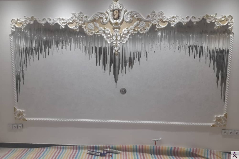 گچ بری پیش ساخته سلطانی در پارس آباد مغان