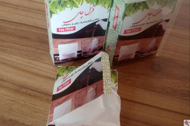تولید کننده انواع کیسه و صافی یک بار مصرف قزل چای در تبریز