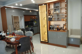 دکوراسیون داخلی چوب سرخ در البرز