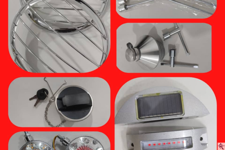 لوازم یدکی و تزئینات ماشین سنگین در زرند کرمان